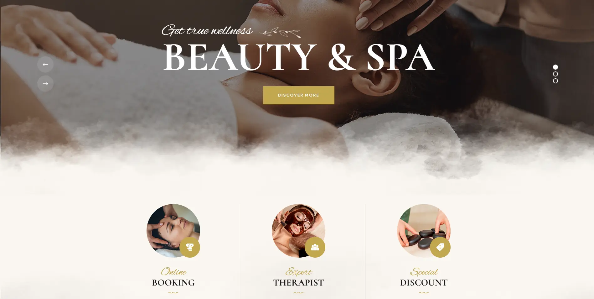 Giao diện website spa và thẩm mỹ viện do SID Corp thiết kế
