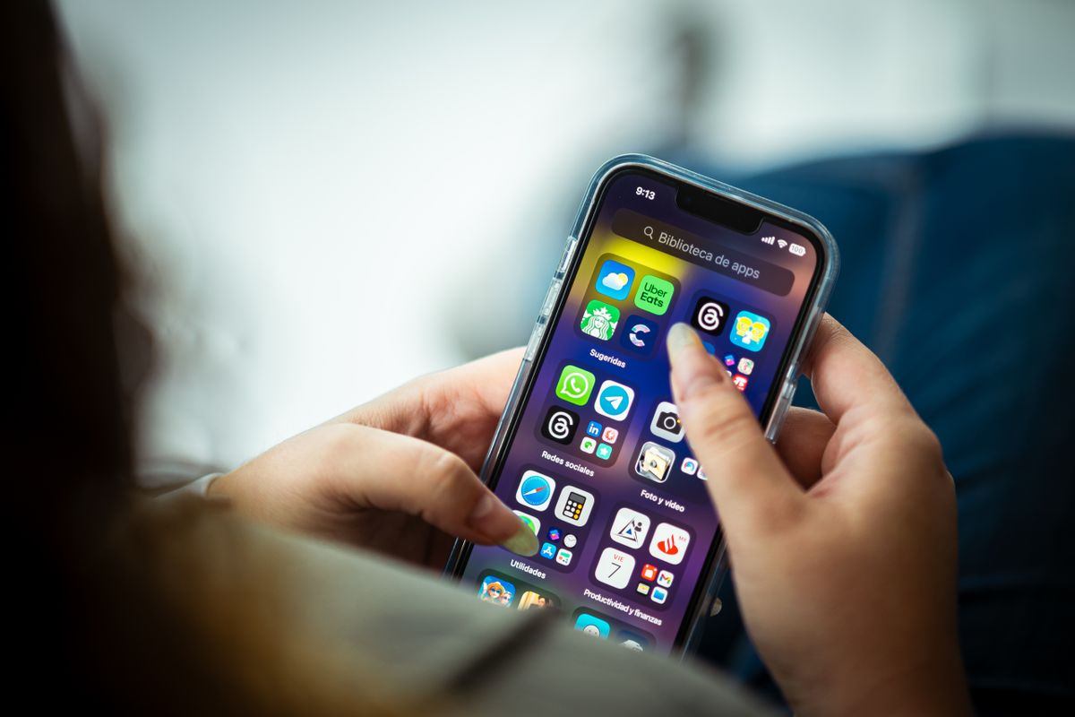 Native iOS app screen